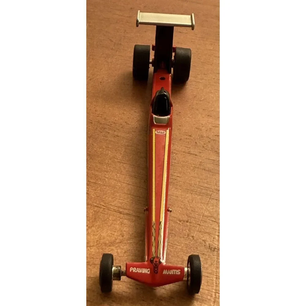 JOHNNY LIGHTNING #7760 RED‎ BELL JEB ALLEN DIE CAST RACING QUARTER DRAGSTER